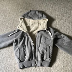 Lulu lemon Reversible Sherpa hoodie